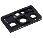 Lentila Camera Spate Cu Inel Rama Si Capac De Protectie Telefon Samsung Galaxy S21 Ultra 5G (Phantom Black) - imagine 4