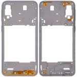 Carcasa Mijloc Mid-Frame Samsung Galaxy A40 AMPlus (White) - imagine 2