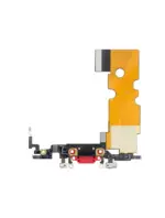 Cablu Flex Port Incarcare Cu Placa iPhone 8 Premium (Red) - imagine 2
