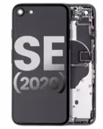 Carcasa Spate Telefon iPhone SE (2020) Pull B (Black)