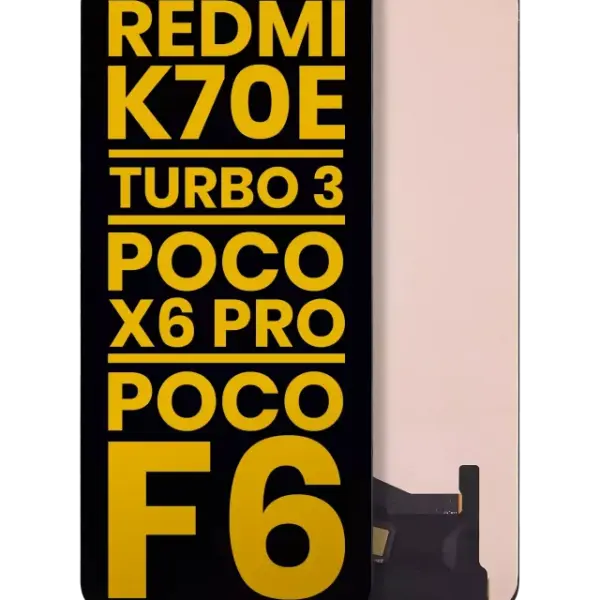 Display telefon Xiaomi Redmi K70E / Turbo 3 / Poco X6 Pro / Poco F6 Refurbished