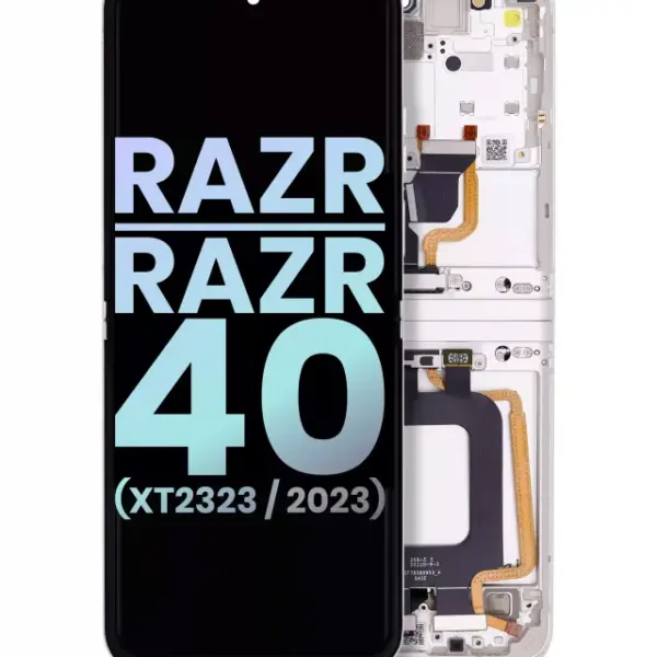 Display telefon Motorola Razr 2023 / Razr 40 Original (Vanilla Cream)