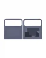 Capac Spate Sticla Motorola Moto Razr / Razr 40  Original (Sage Green) - imagine 2
