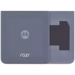 Capac Spate Sticla Motorola Moto Razr / Razr 40  Original (Sage Green)