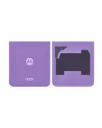 Capac Spate Sticla Motorola Moto Razr / Razr 40 Service Pack Original (Grape Compote) - imagine 2