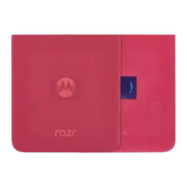 Capac Spate Sticla Motorola Moto Razr Plus / Razr 40 Ultra  Original (Barberry)