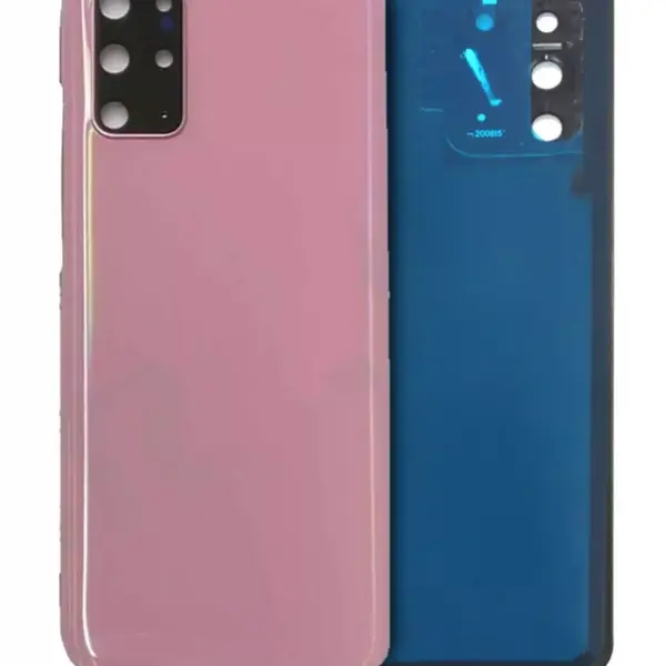 Capac Spate Sticla Cu Lentile Camera Samsung Galaxy S20 Plus Service Pack (Purple)