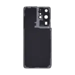 Capac Spate Sticla Samsung Galaxy S21 Ultra Service Pack Original (Phantom Titanium) - imagine 3
