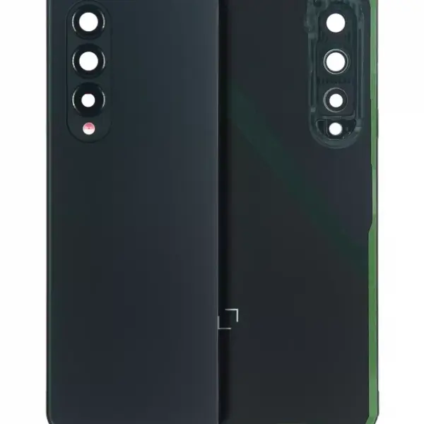 Capac Sticla Spate Cu Lentila Camera Samsung Galaxy Z Fold 3 Service Pack (Phantom Black)