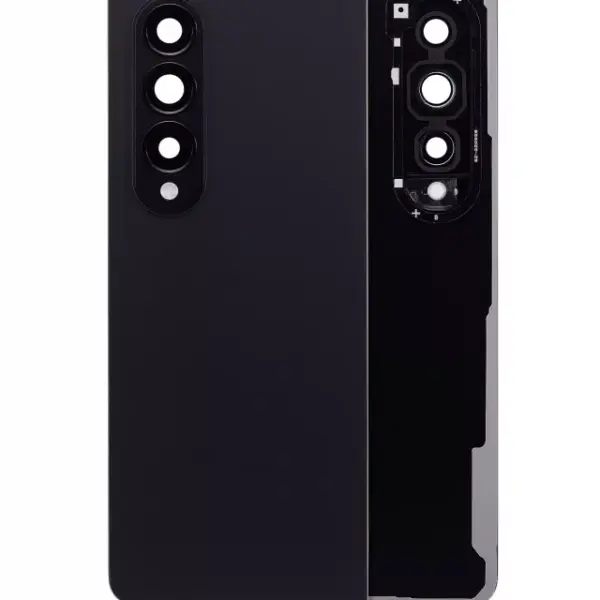 Capac Spate Sticla Samsung Galaxy Z Fold 4 Service Pack Original (Phantom Black)