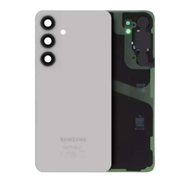 Capac Spate Sticla Samsung Galaxy S24 Plus 5G Service Pack Original (Marble Gray)