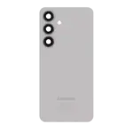 Capac Spate Sticla Samsung Galaxy S24 Plus 5G Service Pack Original (Marble Gray) - imagine 2