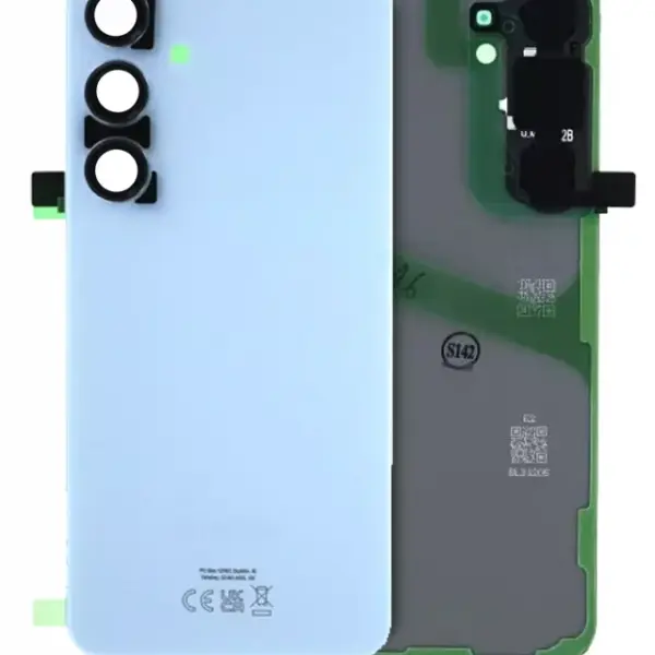 Capac Spate Sticla Samsung Galaxy S24 Plus 5G Service Pack Original (Sapphire Blue)