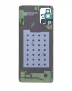 Capac Sticla Spate Cu Lentila Camera Samsung Galaxy A71 (A715 / 2020) Service Pack (Prism Crush Blue) - imagine 4