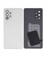 Capac Spate Sticla Samsung Galaxy A52s Service Pack Original (Awesome White) - imagine 3
