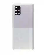 Capac Spate Samsung Galaxy A71 (A715) Service Pack (Prism Crush Silve) - imagine 3