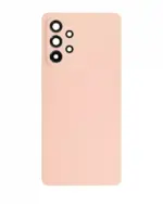 Capac Spate Sticla Samsung Galaxy A53 5G Service Pack Original (Peach) - imagine 2