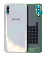 Capac Spate Sticla Samsung Galaxy A50 Service Pack Original (White)