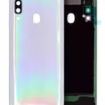 Capac Spate Sticla Samsung Galaxy A40 Service Pack Original (White)