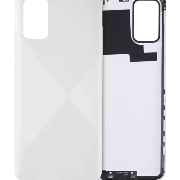 Capac Spate Sticla Samsung Galaxy A02s Service Pack Original (White)