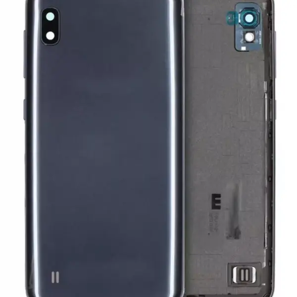 Capac Spate Sticla Samsung Galaxy A10 Service Pack Original (Black)