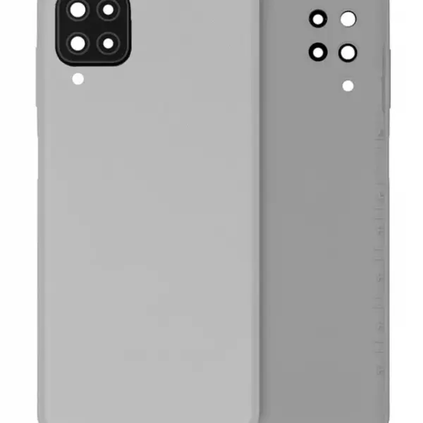 Capac Spate Sticla Samsung Galaxy A12 Service Pack Original (White)