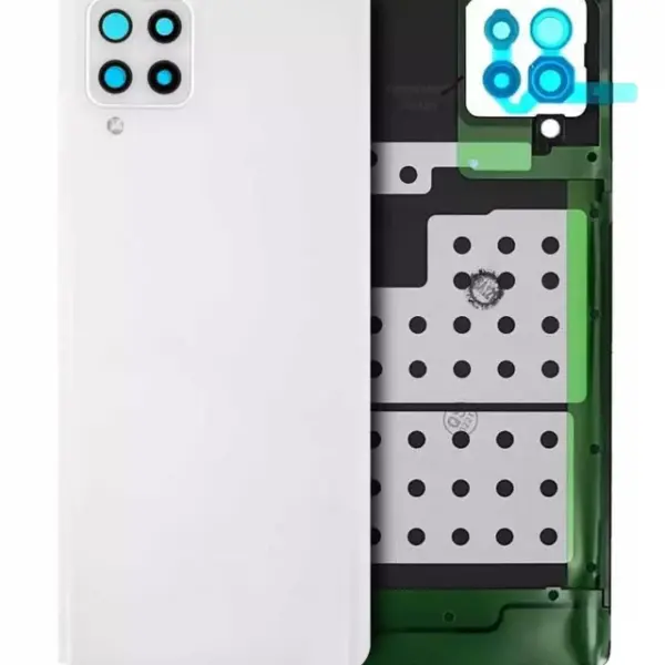 Capac Sticla Spate Cu Lentila Camera Samsung Galaxy A42 5G (A426 / 2020) Service Pack (Prism Dot White)