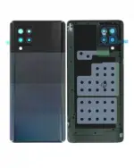 Capac Sticla Spate Cu Lentila Camera Samsung Galaxy A42 5G (A426 / 2020) Service Pack (Prism Dot Black) - imagine 2