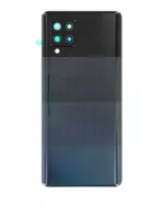 Capac Sticla Spate Cu Lentila Camera Samsung Galaxy A42 5G (A426 / 2020) Service Pack (Prism Dot Black) - imagine 3
