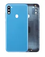 Capac Spate Sticla Samsung Galaxy A11 AMPlus (Blue)