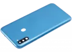 Capac Spate Sticla Samsung Galaxy A11 AMPlus (Blue) - imagine 5