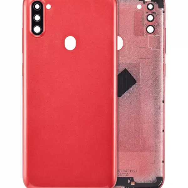 Capac Spate Sticla Samsung Galaxy A11 AMPlus (Red)