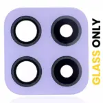 Geam Camera Spate Cu Adeziv Samsung Galaxy A22 4G (A225 / 2021) (Violet)