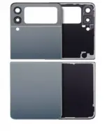 Geam capac spate superior / inferior cu lentila camera Samsung Galaxy Z Flip 3 5G AMPlus (Green)