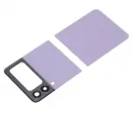 Geam capac spate superior / inferior cu lentila camera Samsung Galaxy Z Flip 3 5G AMPlus (Lavender) - imagine 5