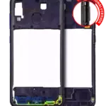 Carcasa Mijloc Samsung Galaxy A20 AMPlus (Deep Blue)