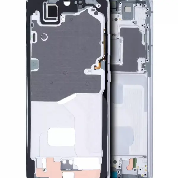 Carcasa Mijloc Samsung Galaxy S21 Ultra (Phantom Silver)