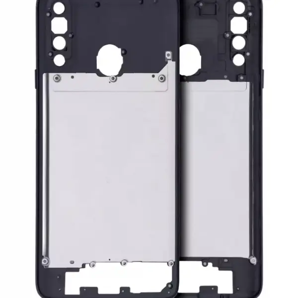 Carcasa Mijloc Samsung Galaxy A20S (Black)