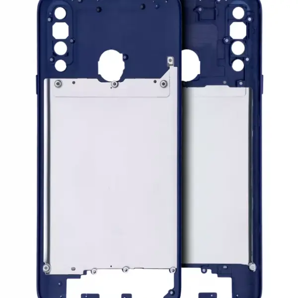 Carcasa Mijloc Samsung Galaxy A20S (Blue)