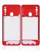 Carcasa Mijloc Samsung Galaxy A20S (Red) - imagine 2