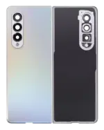Capac Spate Sticla Samsung Galaxy Z Fold 3 5G AMPlus (Phantom Silver) - imagine 2