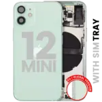 Carcasa Spate Telefon iPhone 12 Mini (EU / Global Version) Pull C (Green)