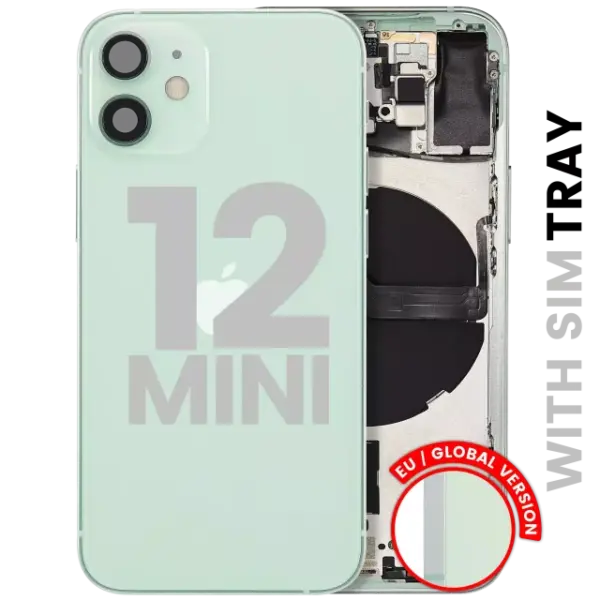 Carcasa Spate Telefon iPhone 12 Mini (EU / Global Version) Pull C (Green)