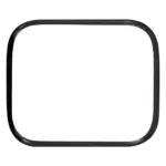 Geam Display front Glass 2 In 1 Cu Oca Apple Watch Series 7 / 8 / 9 41MM