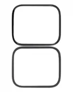 Geam Display front Glass 2 In 1 Cu Oca Watch Series 8 41mm Apple Watch Series 7 / 8 / 9 41MM - imagine 2