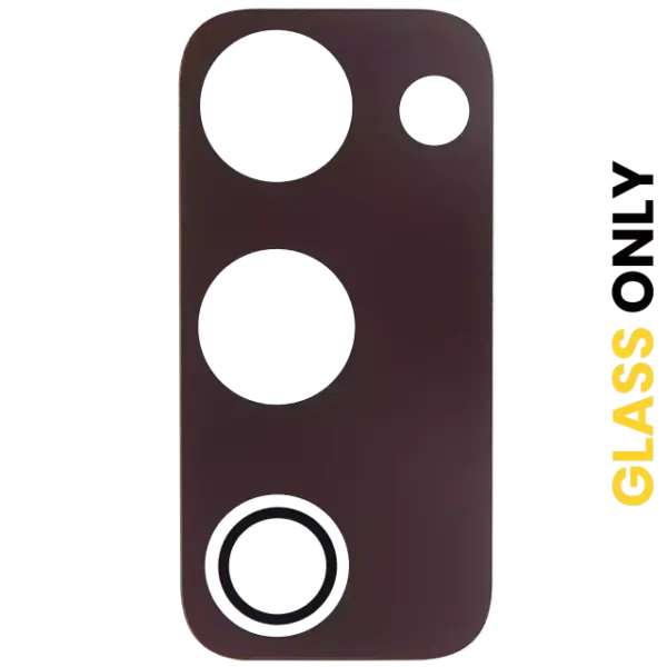 Geam Camera Spate Cu Adeziv Samsung Galaxy S20 FE 4G / 5G (Cloud Orange)