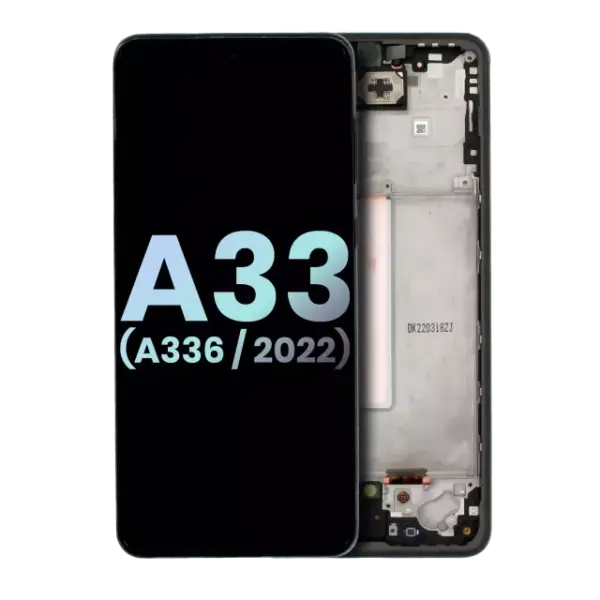 Display Samsung Galaxy A33 5G (A336 / 2022) Oled Service Pack (Black)