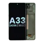 Display Samsung Galaxy A33 5G (A336 / 2022) Oled Service Pack (White)
