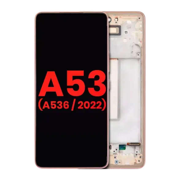 Ansamblu Display Samsung Galaxy A53 5G (A536 / 2022)  AMPlus (Peach)
