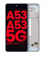 Ansamblu Display Samsung Galaxy A53 5G (A536 / 2022)  AMPlus (Blue) - imagine 3